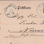 Rheinl.Pfalz - St. Julian Gasthaus Gerlach sw-Merhbild-AK gelaufen 1904