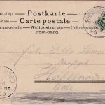Rheinl.Pfalz - Theisbergstegen Bahnhof etc. farb. Mehrbildlitho gelaufen 1905