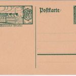 DR - 5 Pfg Rheinland Bildganzsache (Hallenschwimmbad Breslau) ungebraucht RRR!