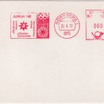 BRD - Nürnberg 1972 Junghans Offizieller Zeitnehmer Olympiade Masch.werbestpl.