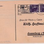 All.Bes. - Leipzig 1947 Sommerfreude Volkssolidarität Masch.werbestpl. Karte