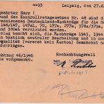 All.Bes. - Leipzig 1947 Sommerfreude Volkssolidarität Masch.werbestpl. Karte