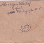 SBZ - Erfurt 20.10.46 Orts-Einschreibebrief (2. Gewichtsstufe) Nachporto