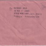 Frankreich - 3 Fr./0,46€ Halloween "Priority"-Brief Montigny-les-Metz 2001