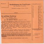 BRD - 80 Pfg. Bed. Deutsche Paketkarte Hilter - Berlin 1963