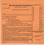 BRD - 2 DM Bed. Deutsche Hauptmann Paketkarte Hannover 18 - Hage 1962