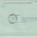 Österreich - 7 S. Aerogramme Zuleitungspost Lufthansa Erstflug FFM Tripolis 1979