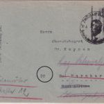 SBZ/Überroller - 12 Pfg AH Brief Zwickau 12.4.45 n. Bad Harzburg - Weiterleitung