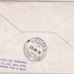 Dänemark - 100 Ö. Pantomimetheater Zuleitungspost LH-Erstflug Rabat - Rio 1975