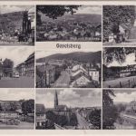BRD - 15 Pfg. Posthorn Luftpostkarte Hagen - Berlin 1953