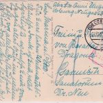 Bizone - 10 Pfg. Holstentor GA-Ausschnitt karte Coburg - Garmisch 1951 Nachporto