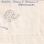 CSSR - 2 Kc. Schmuck-FDC 75. Geb. Nejedly ESST Prag 10.2.53 Zollkontrolle