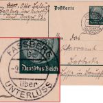 DR - Fassberg ü. Unterlüss 1938 Poststelle I Ganzsache n. Barbecke
