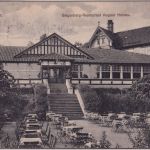 Niedersachsen - Hildesheim Galgenberg Restaurant A. Holzen sw-AK gelaufen 1920