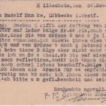DR - Hildesheim 1910 illustr. Firmenwerbekarte n. Lübbecke