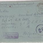 All.Bes. - (20) Jeinsen ü. Elze (Han) Landpost-Ra2 Kriegsgefangenenbrief 1946