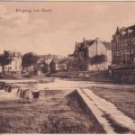 Niedersachsen - Alfeld Eingang zur Stadt sw-AK gelaufen 1913