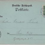 Niedersachsen - Alfeld Kreisständehaus Mondscheinlitho gelaufen 1898