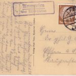 Niedersachsen - Ammensen Geschäftshaus Ortsansicht sw-Mehrbild-AK gelaufen 1934