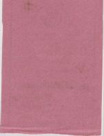 Hannover - Münder blauer L1 rosa Aufgabeschein f. Fahrpostsendung 1854