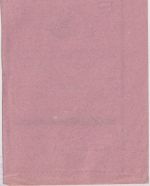Hannover - Münder schwarzer L1 rosa Aufgabeschein f. Fahrpostsendung 1849