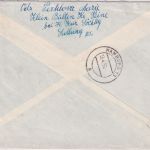 Bizone - Klein Bülten ü. Peine Poststelle I Einschreibebrief n. Hamburg 1950
