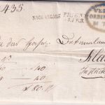 Österreich/Venetien - Triest 1858 portofreier Geldbrief (80 Gulden) n. Klausen