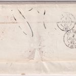 Österreich/Venetien - Triest 1862 Portobrief (2. Gew.stufe) n. FRANKREICH
