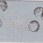 Österreich/Lombardei - Mailand 1861 Portobrief i.d. SCHWEIZ (Wohlen) Ra1 "R.L."