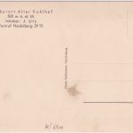 Baden-Württemberg - Heidelberg Gasthaus Alter Kohlhof sw-Foto-AK ca. 1960