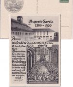 DR - Heidelberg 550 Jahre Universität 6 Pfg. Privatganzsache ungebraucht