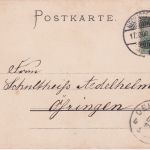 Baden-Württemberg - Neckargemünd farb. Gruss-AK Menzer Weingroßhandlung 1900
