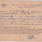 BRD - Mosach 1964 Postsache/Ergänzung Freimachung Briefsendung Ausland