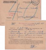 BRD - Mosach 1964 Postsache/Ergänzung Freimachung Briefsendung Ausland