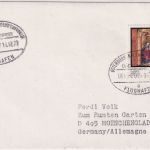 BRD - Überlandpost Osterburken Frankfurt a/M 0696-01/07 Brief 1979