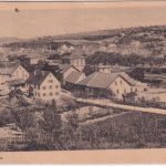 Baden-Württemberg - Osterburken Ortsansicht Bahnhof etc. sw-AK gelaufen 1923