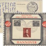 Berlin - 20 Pfg. Lortzing u.a.Sonderkarte + SST Hannover Dt. Industriemesse 1951