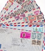 Thailand - 9 Luftpost-Briefe/Einschreibebriefe ca. 1956/74