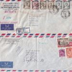 Thailand - 9 Luftpost-Briefe/Einschreibebriefe ca. 1956/74