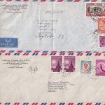 Thailand - 9 Luftpost-Briefe/Einschreibebriefe ca. 1956/74