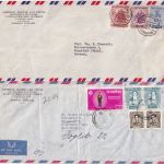 Thailand - 9 Luftpost-Briefe/Einschreibebriefe ca. 1956/74