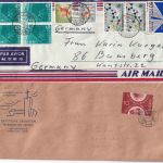 China/Japan/Taiwan - Brieflot 9 Belege Portostufen etc. alt bis neu