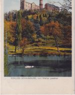DR - Schloss Schaumburg Diez Land Landpost-Ra2 Karte n. Ratingen 1933