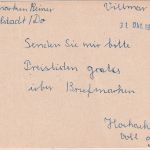 BRD - (16) Villmar ü. Limburg Poststelle I Karte n. Ingolstadt 1961