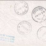 BRD - Diez 1971 SST Kgl. Besuch Zuleitungspost LH-Erstflug Kinshasa Johannesburg