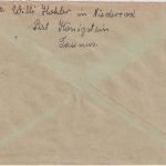 BRD - Heftrich ü. Idtsein (Taunus) Poststelle I Einschreibebrief n. München 1959
