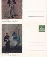 BRD - Weilburger Kirchweih 400 Jahre 4x20 Pfg. Privatganzsachen ungebraucht 1969