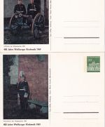 BRD - Weilburger Kirchweih 400 Jahre 4x20 Pfg. Privatganzsachen ungebraucht 1969
