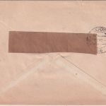 All.Bes. - Gießen Land 1947 R-Zettel "über Gießen" Einschreibebrief n. Frankfurt
