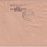 BRD - 40+20 Pfg. Bauten/Posthorn Einschreibebrief Niedergemünden - FFM 1951